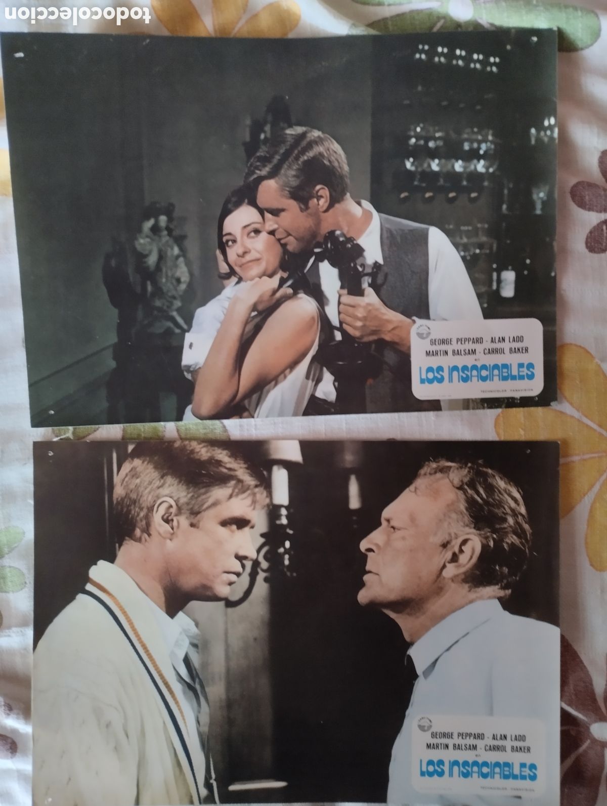 Cine: 10 FOTOCROMOS - LOS INSACIABLES