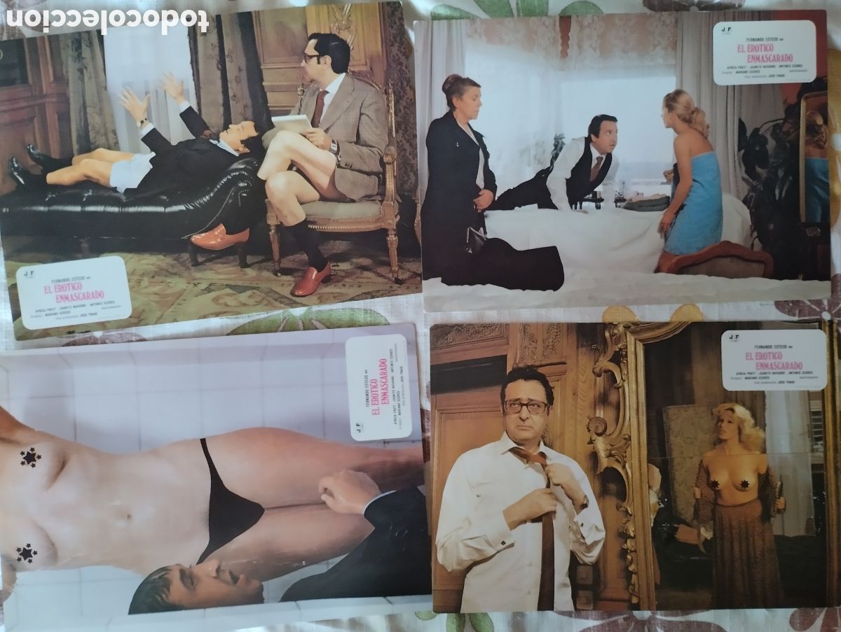Cine: 8 FOTOCROMOS - EL EROTICO ENMASCARADO