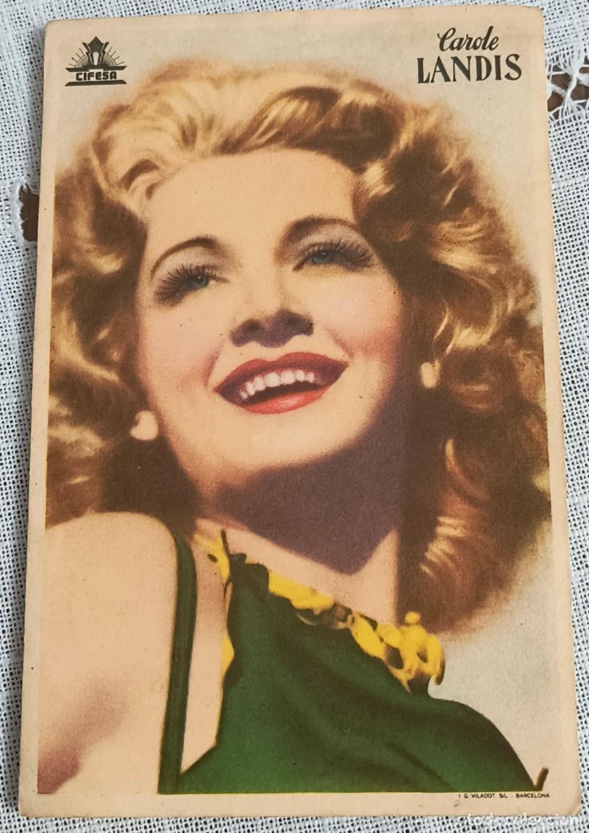 Cine: CROMO CINE | CAROLE LANDIS - CIFESA