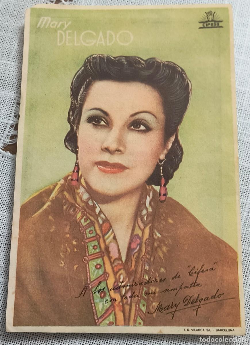 Cine: CROMO CINE | MARY DELGADO - OBSEQUIO DE DENTICHLOR