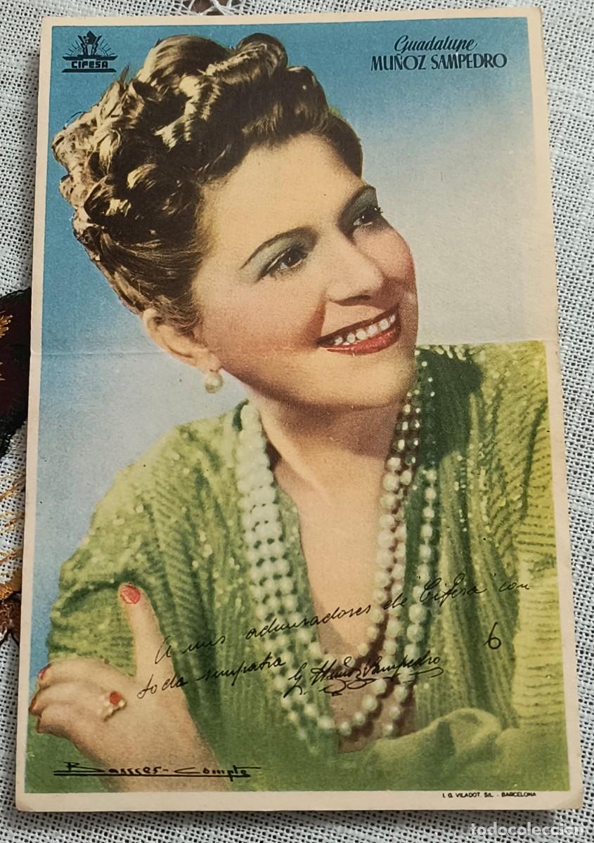 Cine: CROMO CINE | GUADALUPE MU&Ntilde;OZ SAMPEDRO - OBSEQUIO DE DENTICHLOR