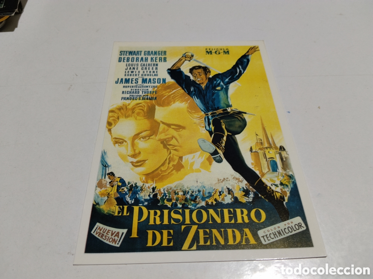 Cine: Postal cine el Prisionero de Zenda
