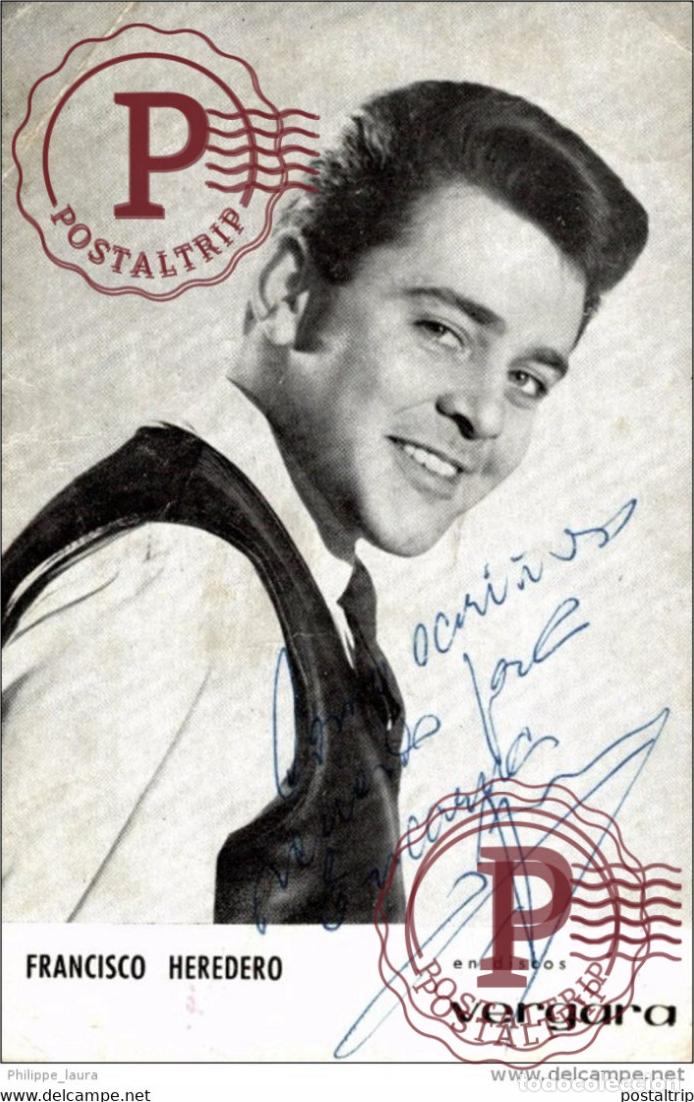 Cine: FRANCISCO HEREDERO AUTOGRAFO