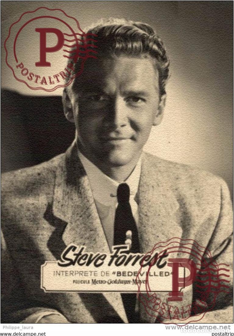 Cine: STEVE FORREST. - FOTOS INFONAL 10.5X8CM