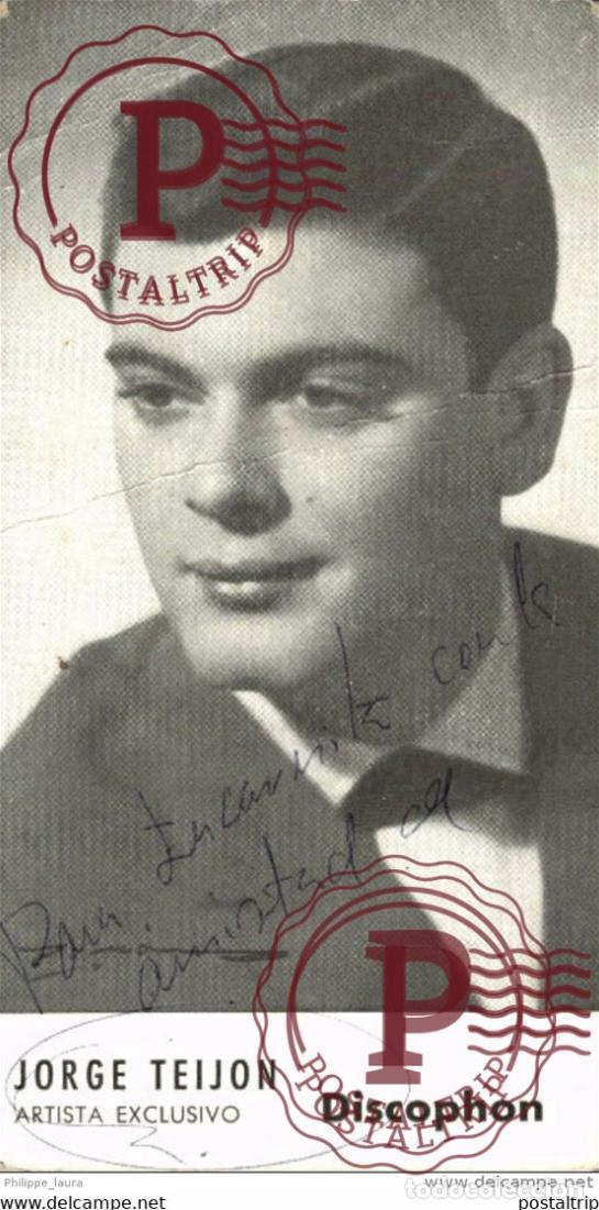 Cine: JORGE TEIJON. AUTOGRAFO