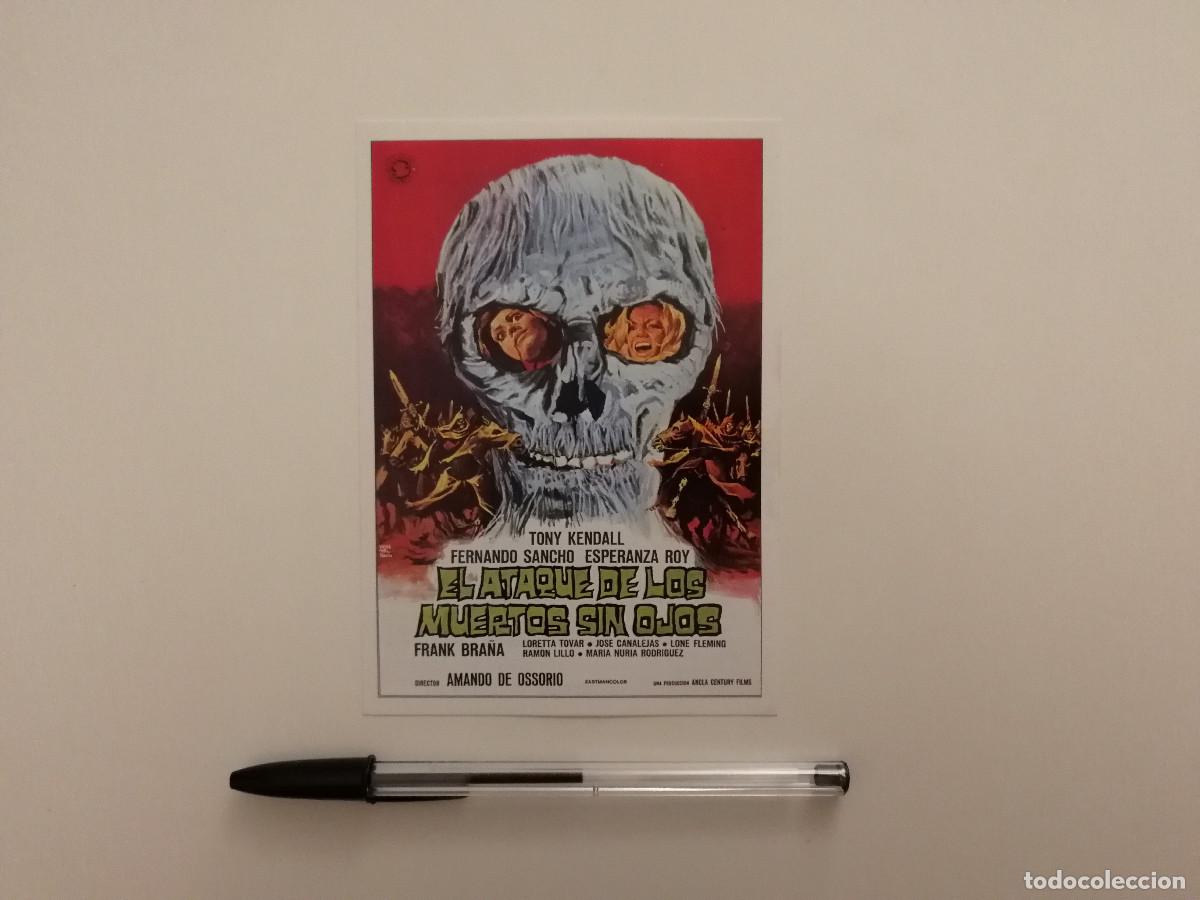 Cine: FICHA COLECCIONABLE -10*15- EL ATAQUE DE LOS MUERTOS SIN OJOS - TERROR