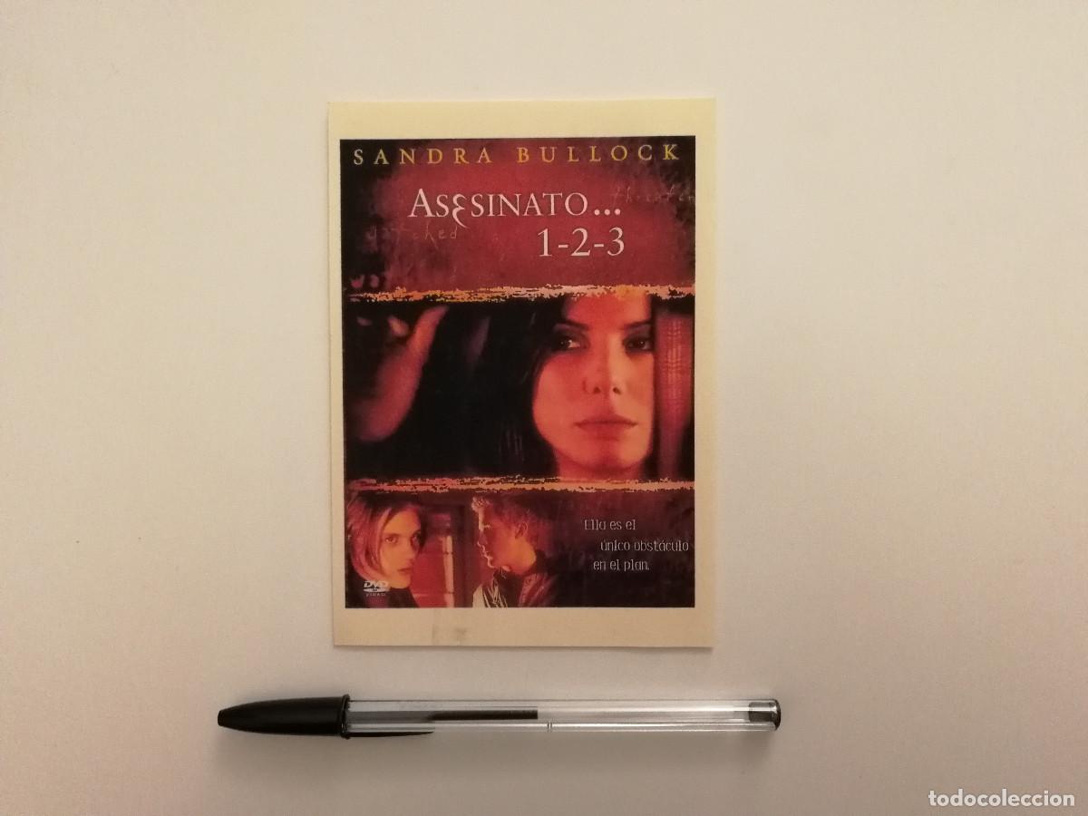 Cine: IMPRESO PAPEL -10*15- ASESINATO 1 2 3 - TERROR - SANDRA BULLOCK