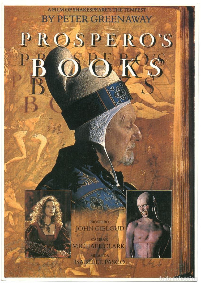 Cine: 5 Postales en su carpetilla de Prospero's Book, by Peter Greenaway_Palace & Creative Partnership