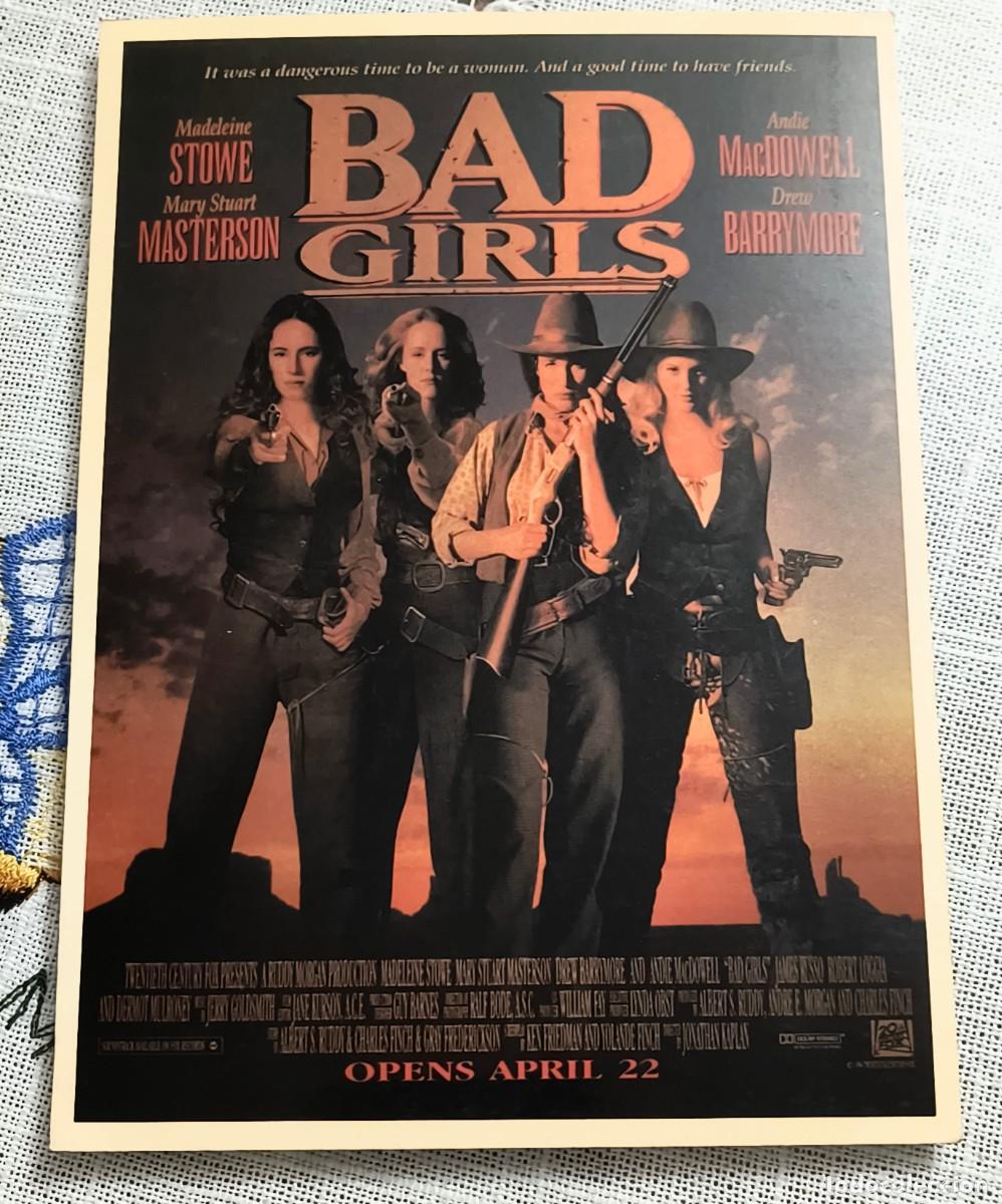 Cinema: POSTAL CINE | CARTEL FILME BAD GIRLS / SIN CIRCULAR