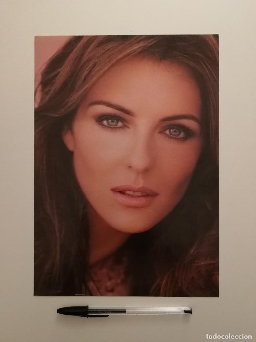 Cine: LAMINA ACARTONADA -A4- Elizabeth LIZ Hurley