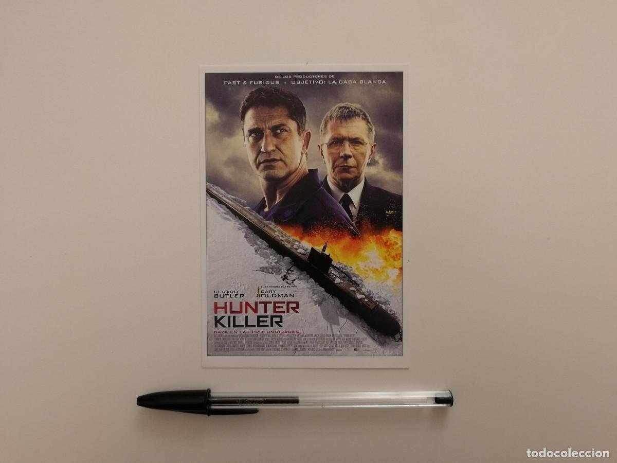 Cine: FICHA COLECCIOANBLE -10*15 - HUNTER KILLER - GERALD BUTLER - GARY OLDMAN