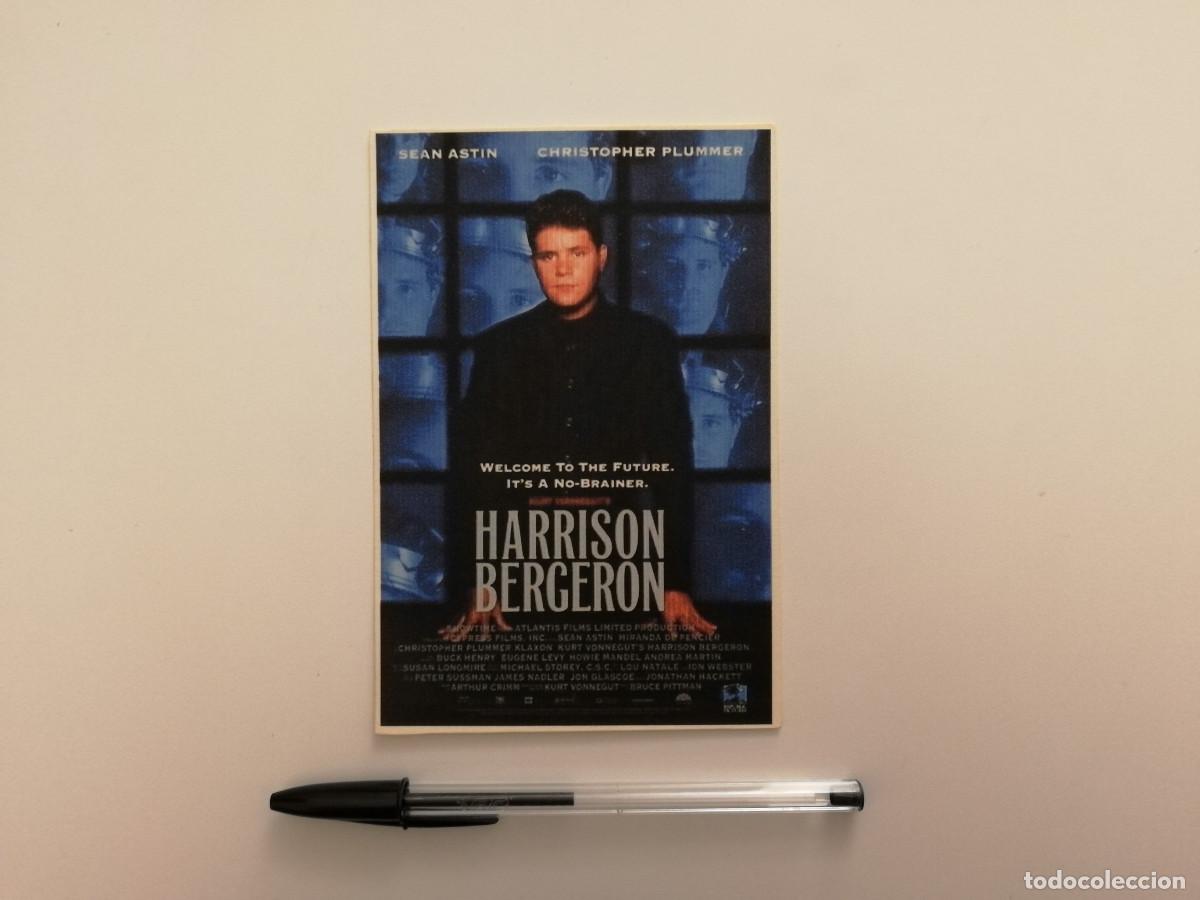 Cine: IMPRESO PAPEL -10*15- HARRY BERGERON - CIENCIA FICCION - SEAN ASTIN