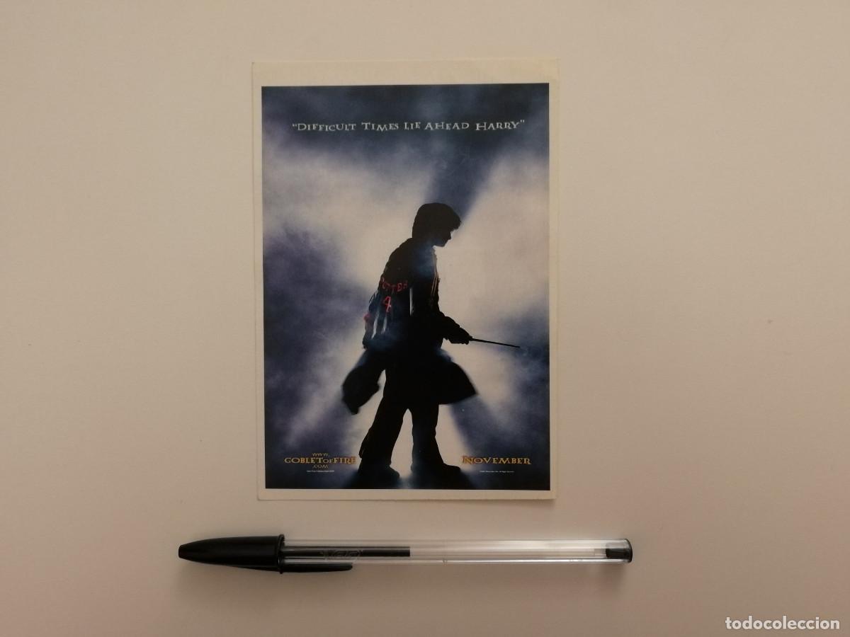 Cine: FICHA COLECCIONABLE -10*15- Harry Potter y el c&aacute;liz de fuego
