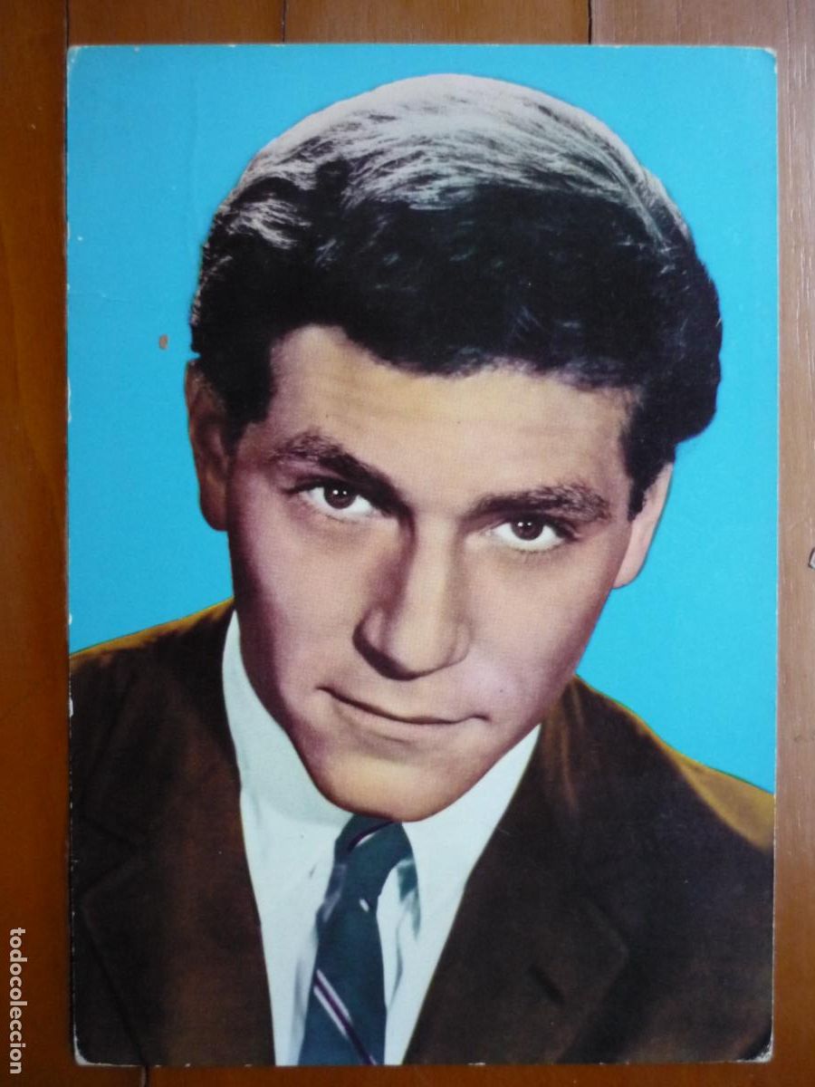 Cine: george segal - postal original color - american cinema actor - ship of fools