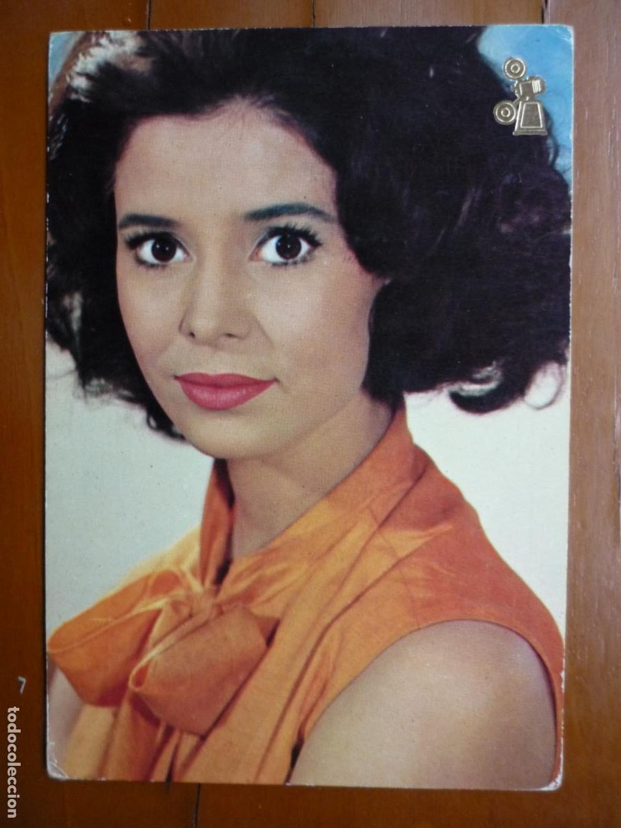 Cine: marie-jose nat - postal original color - french cinema actress
