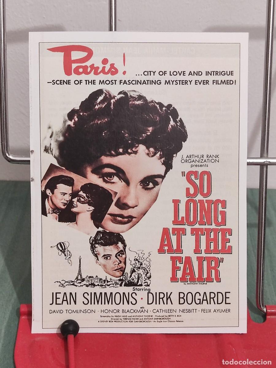 Cine: Extra&ntilde;o suceso (So long at the fair) . Ficha revista Accion cine