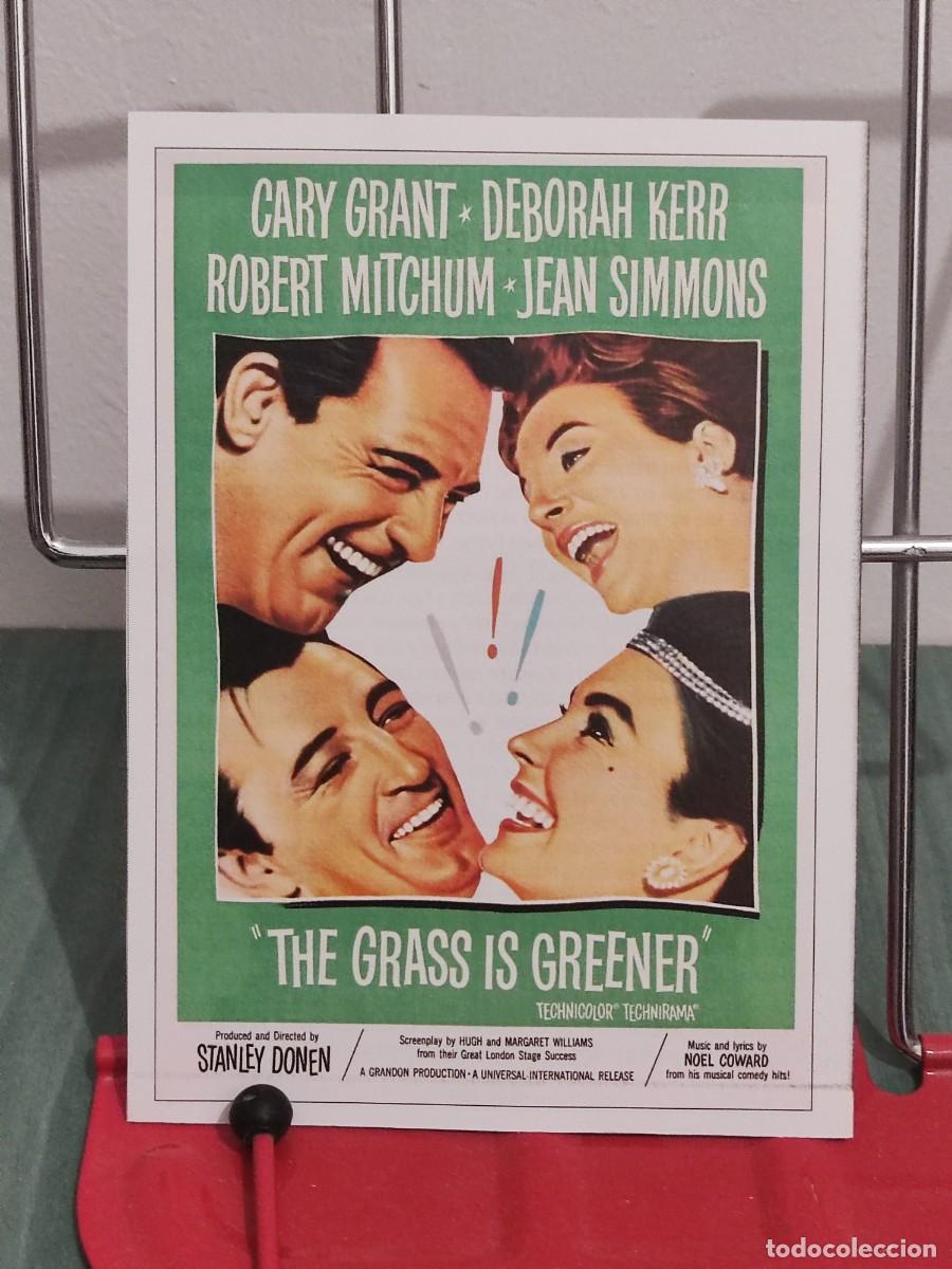 Cine: Pagina en blanco (The grass is greener) . Ficha revista Accion cine