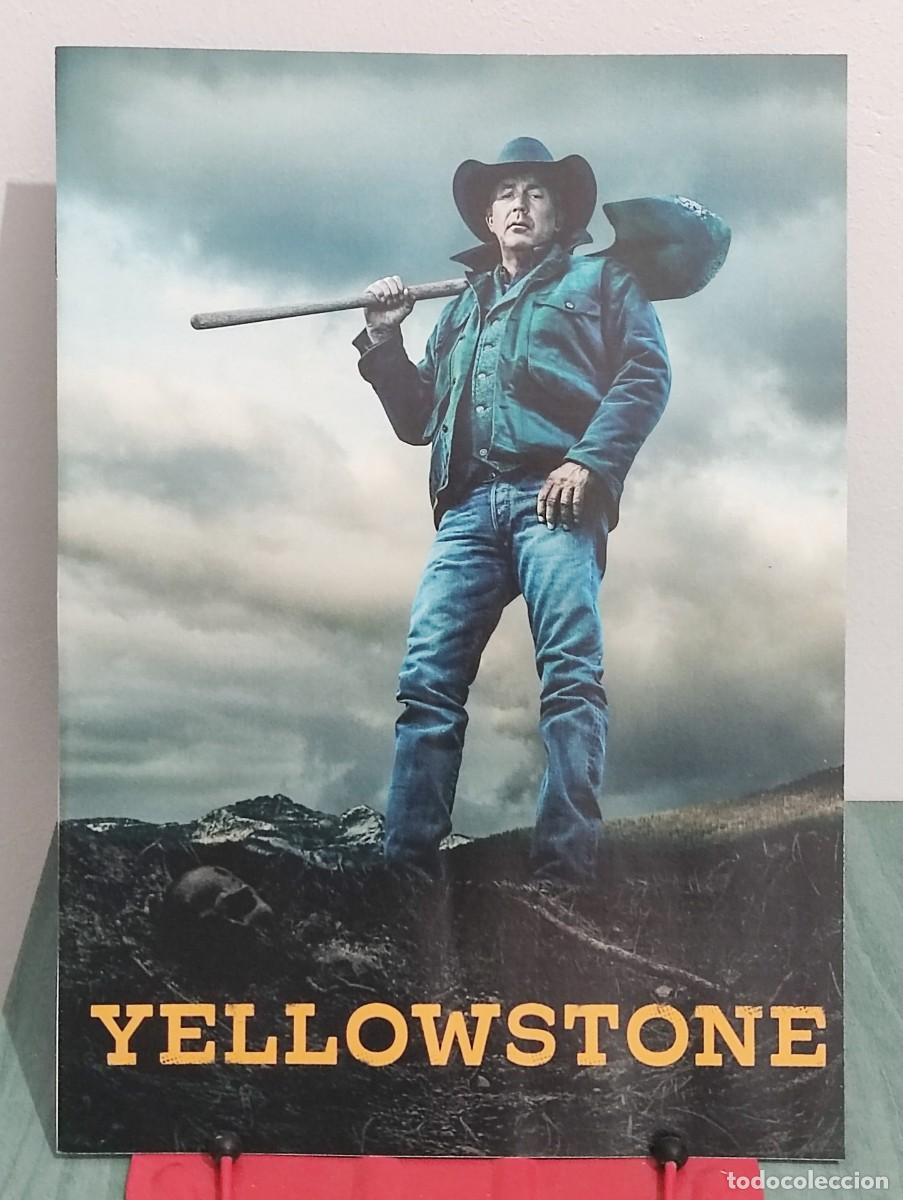 Cine: Yellowstone . Ficha A4 revista Accion cine