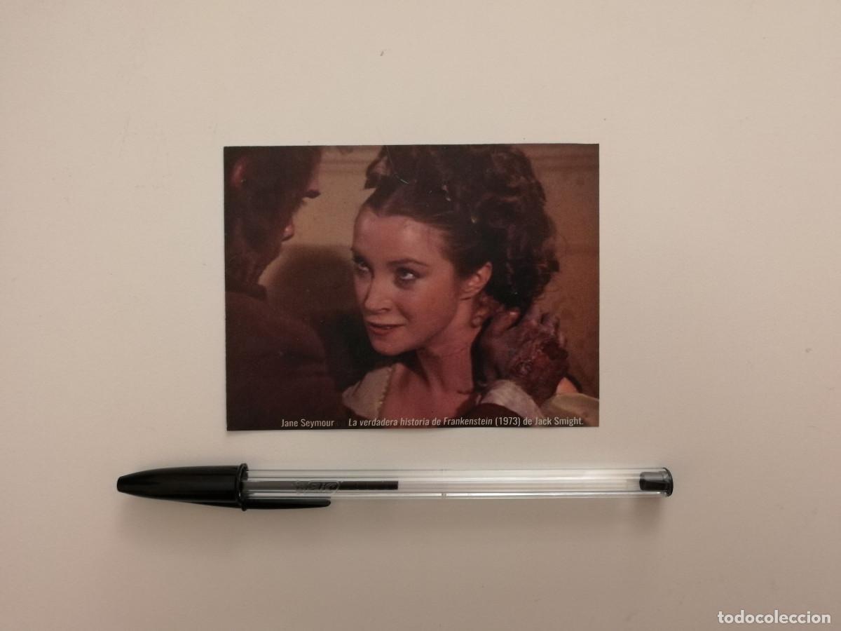 Cine: TARJETA ACARTONADA - JANE SEYMOUR - LA VERDADERA HISTORIA DE FRANKENSTEIN - TERROR