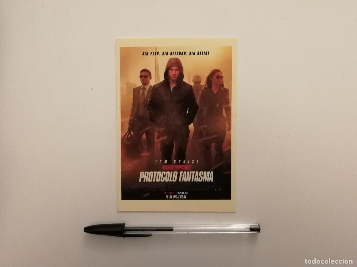 Cine: IMPRESO PAPEL -10*15- MISION IMPOSIBLE PROTOCOLO FANTASMA - TOM CRUISE