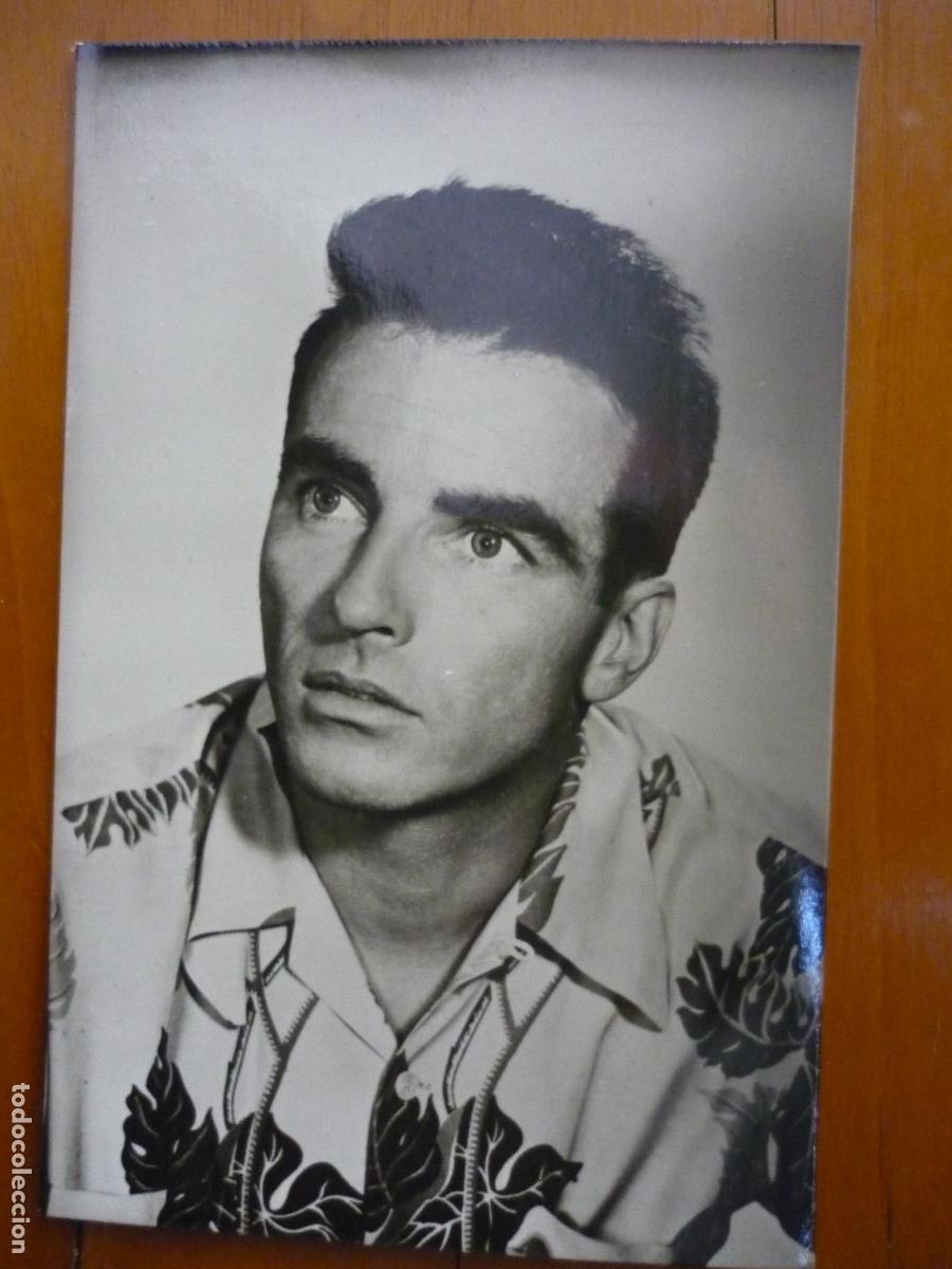 Cine: montgomery clift - postal original b/n - american cinema actor