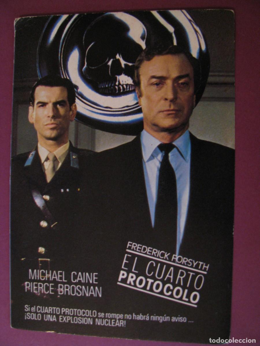 Cine: POSTAL DE LA PELICULA EL CUARTO PROTOCOLO 1988.
