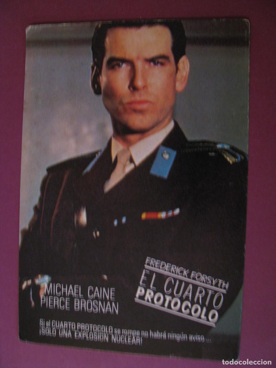 Cine: POSTAL DE LA PELICULA EL CUARTO PROTOCOLO 1988.