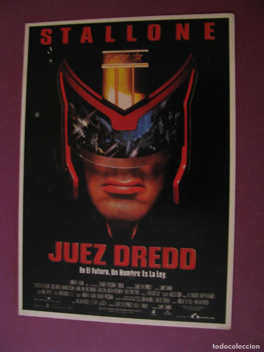 Cine: POSTAL DE LA PELICULA JUEZ DREDO.