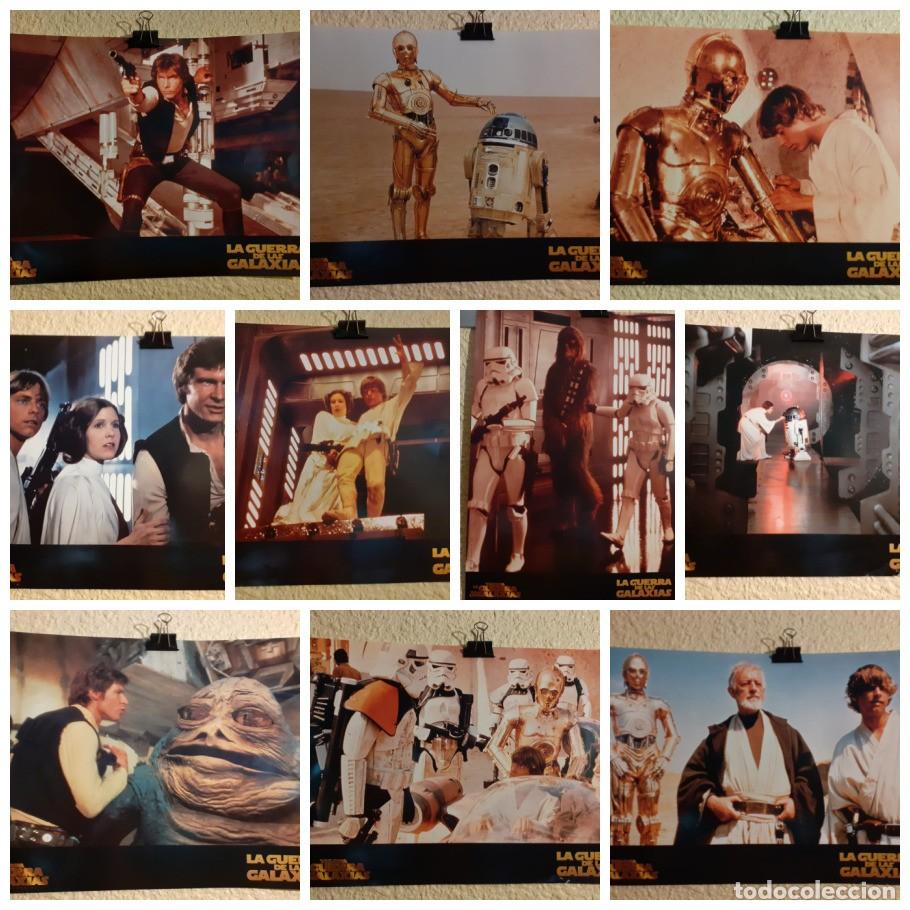 Kino: Set Completo 10 Fotocromos Originales Star Wars (1997) Lobby Cards - &iexcl;Cine 90s!