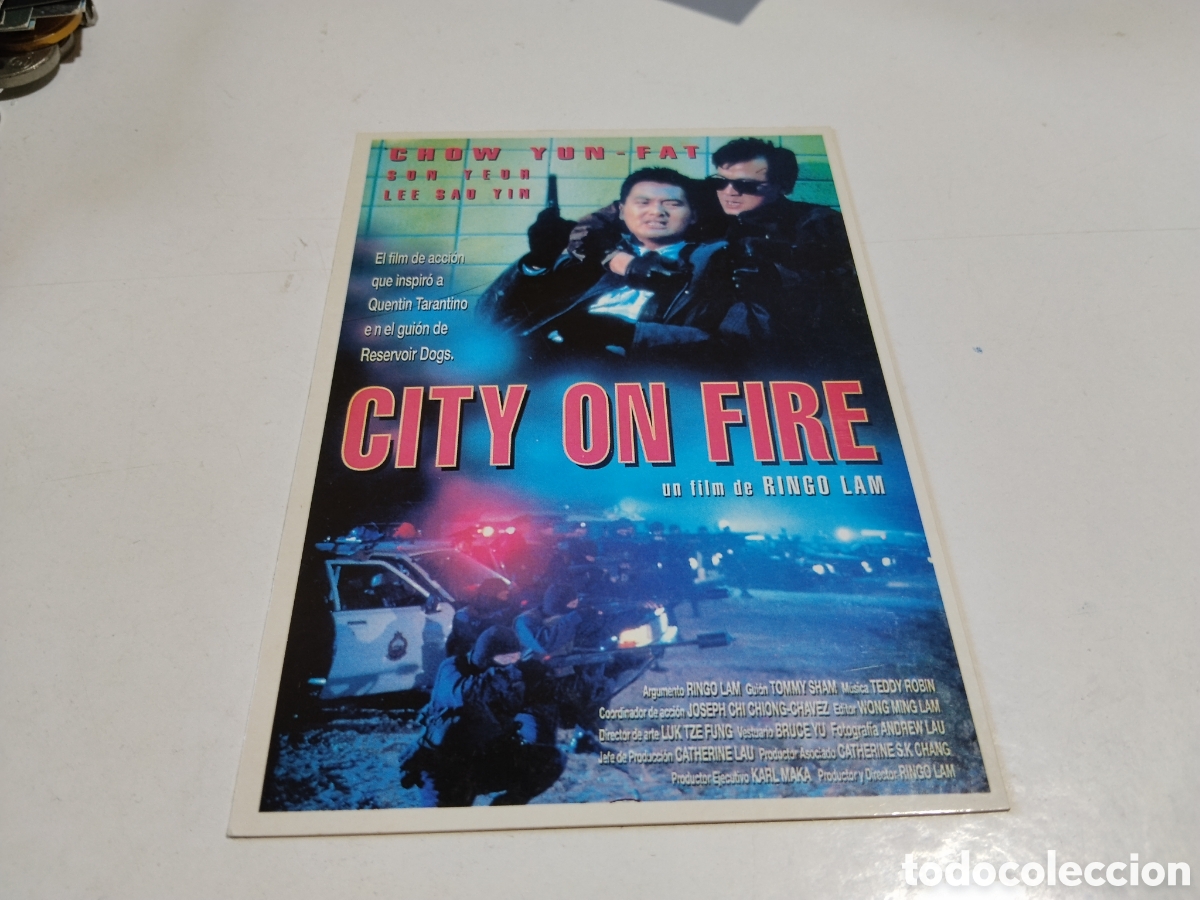 Cine: Postal cine city on fire