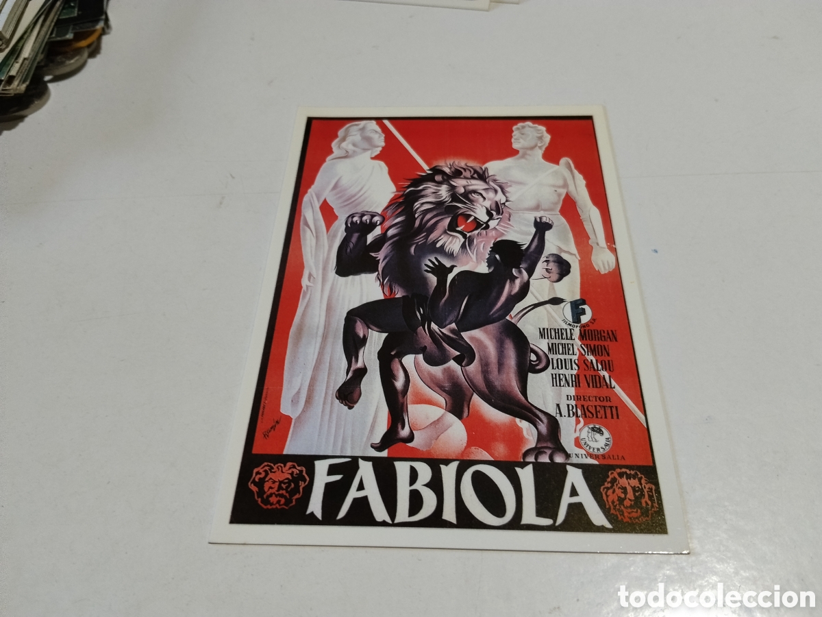 Cine: Postal cine Fabiola.......