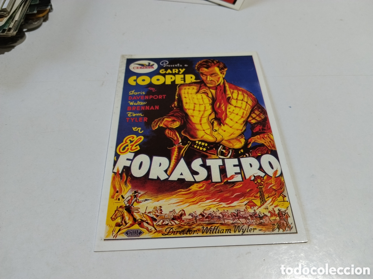 Cine: Postal cine El Forastero.......