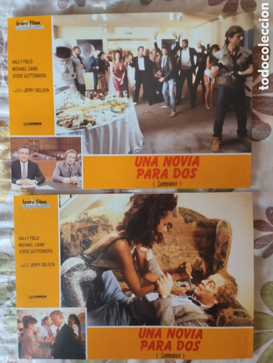 Cine: 2 FOTOCROMOS - UNA NOVIA PARA DOS