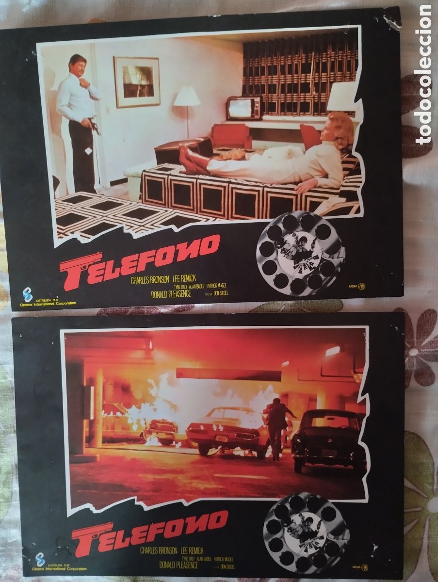 Cine: 2 FOTOCROMOS - TEL&Eacute;FONO