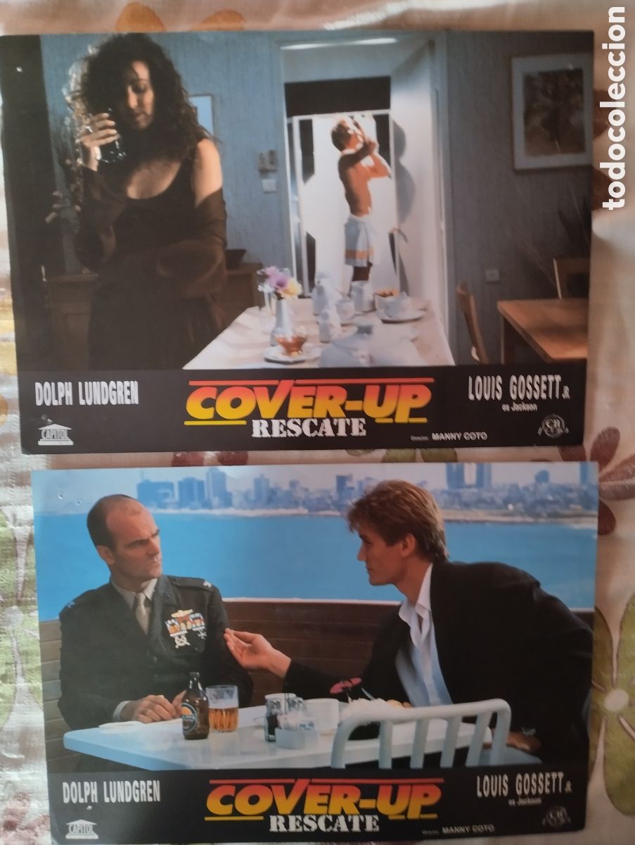 Cine: 2 FOTOCROMOS - COVER UP RESCAT&Eacute;