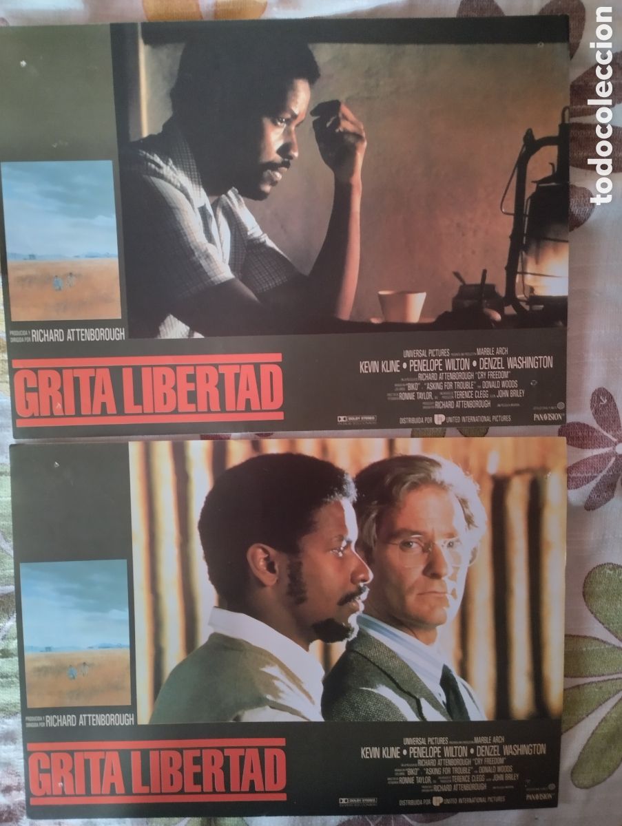 Cine: 2 FOTOCROMOS - GRITA LIBERTAD