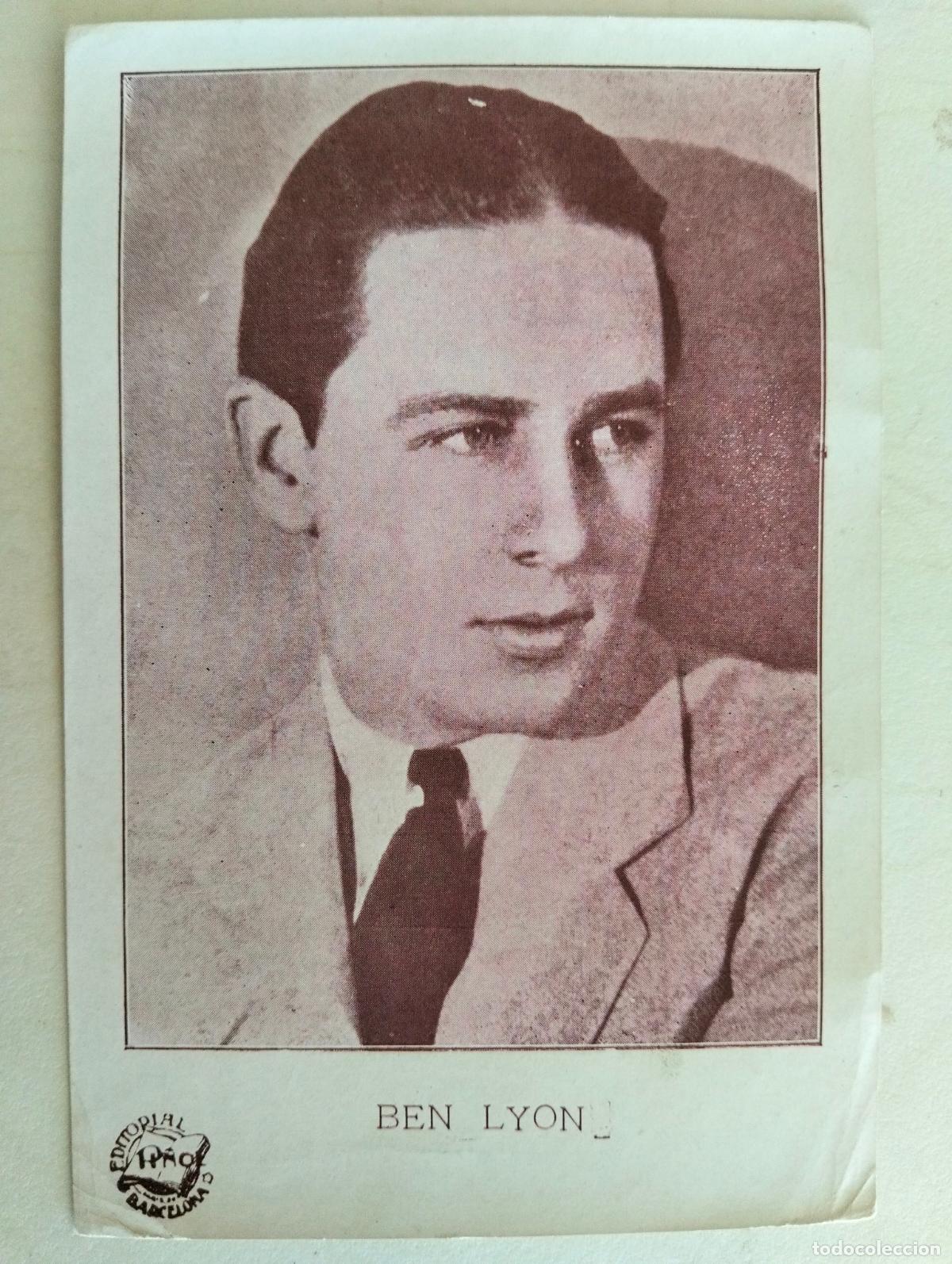 Cine: FOTOGRAFIA, BEN LYON, EDITORIAL PI&Ntilde;OL, BARCELONA, A&Ntilde;OS 30