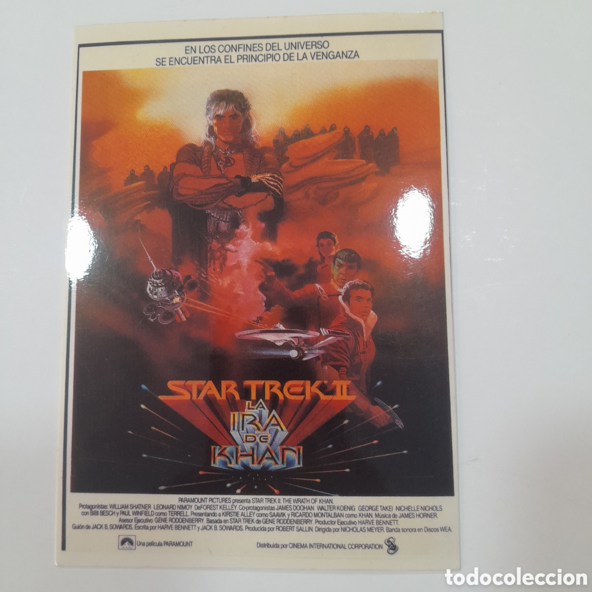 Cinema: Postal Star Trek La ira de Khan