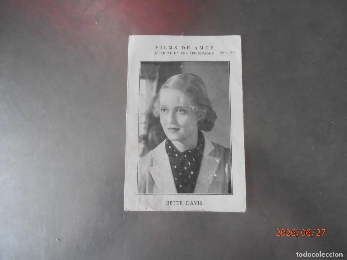 Cine: Bette Davis - Films de Amor - N&uacute;m. 315