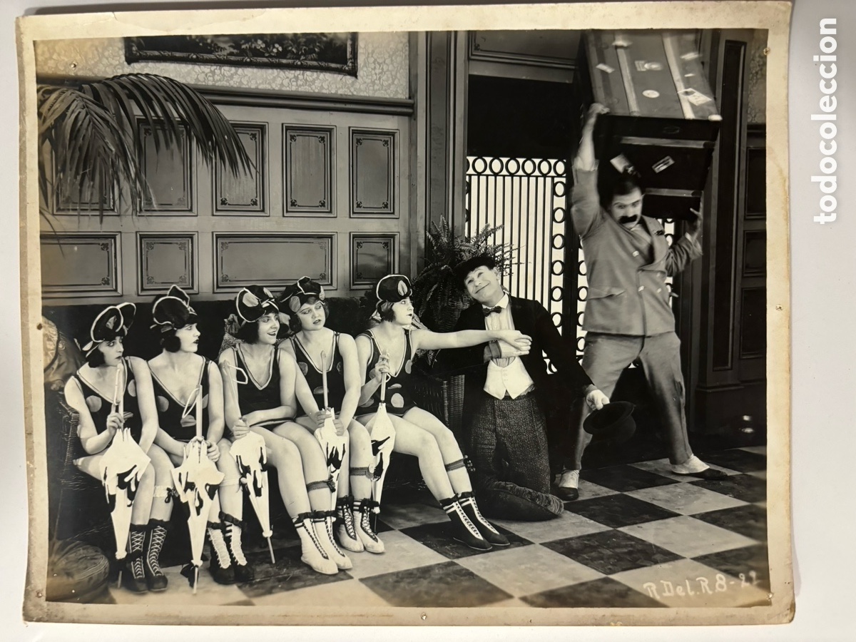 Cine: Foto original cortometraje mudo comedias sunshine bailarinas