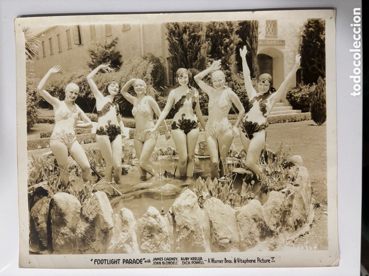 Cine: Foto original bailarinas desfile de candilejas Footlight parade