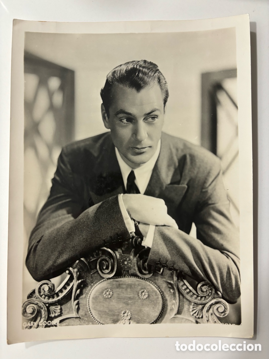 Cine: Foto original de Gary Cooper