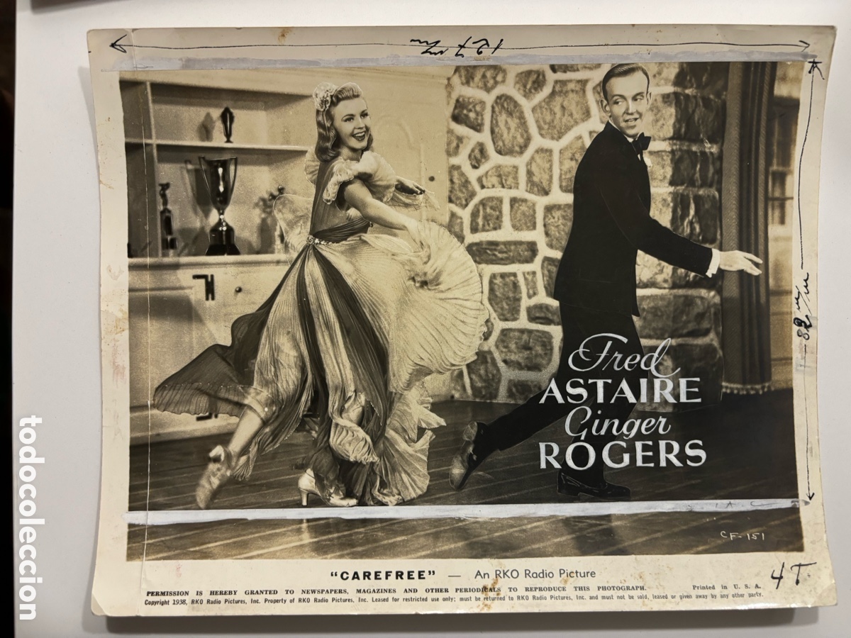Cine: Foto original RKO Amanda Fred astaire Ginger Rogers