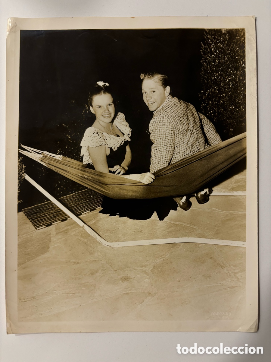 Cine: Foto original MGM de Judy Garland y Mickey Rooney