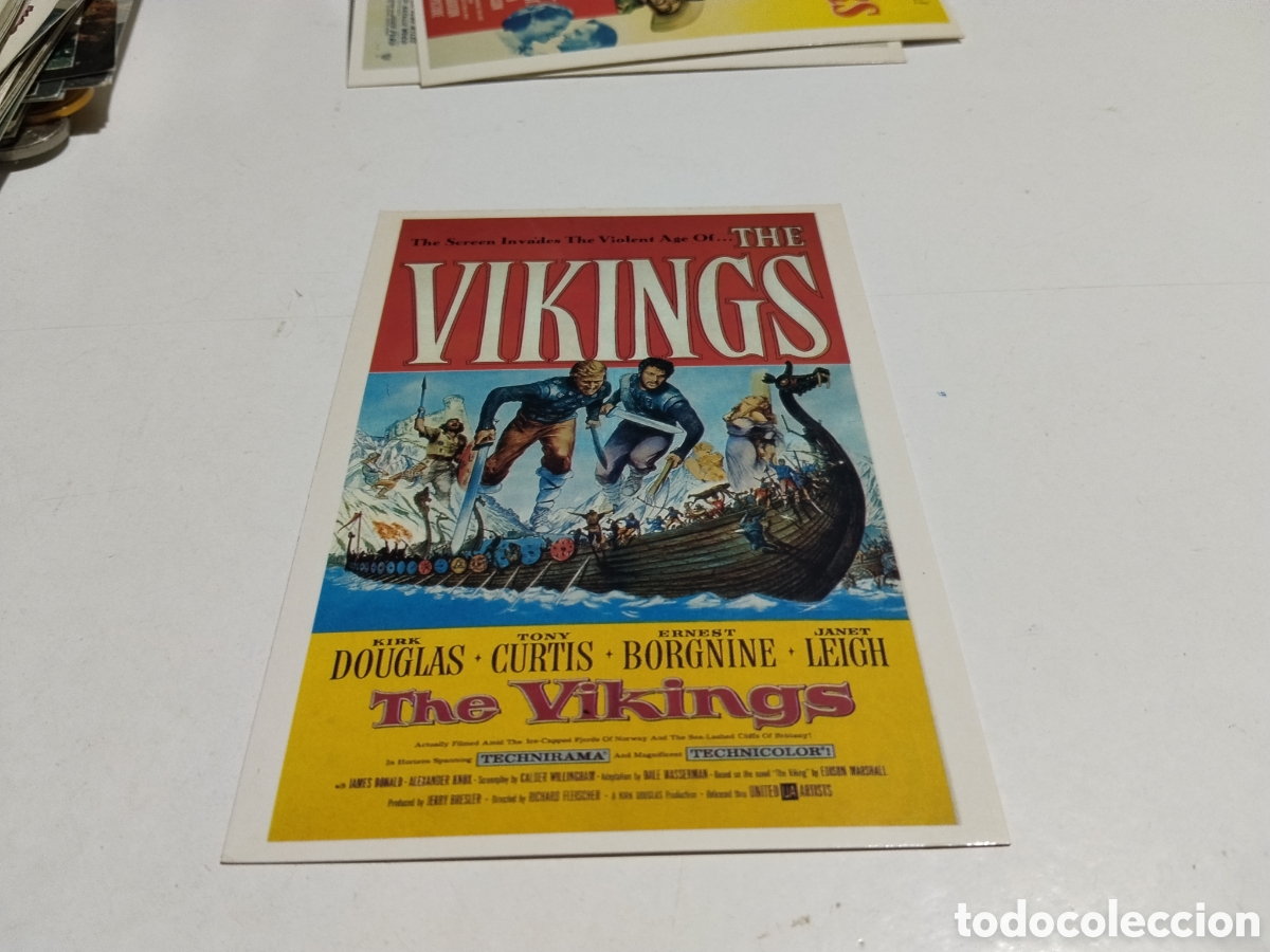 Cine: Postal cine Los vikingos.....