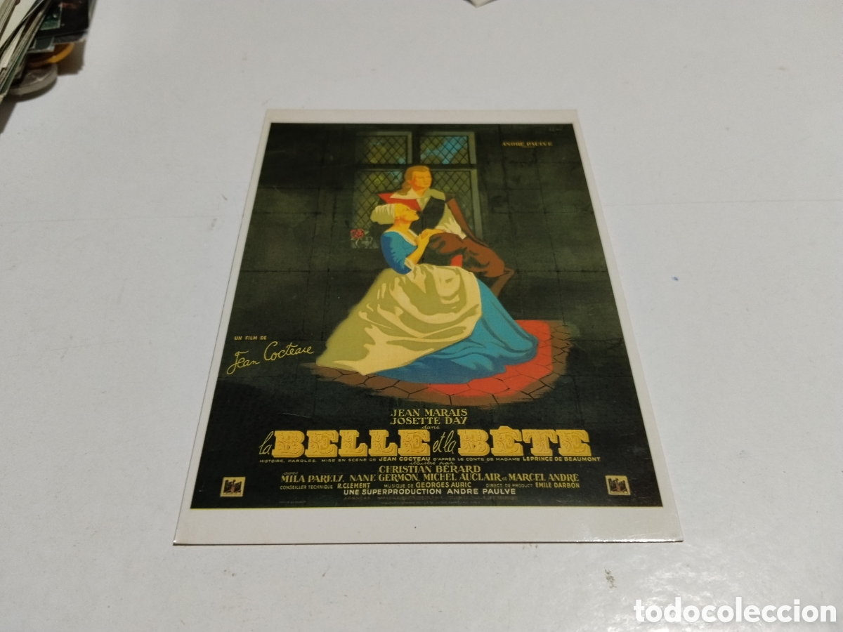 Cine: Postal cine La bella y la bestia