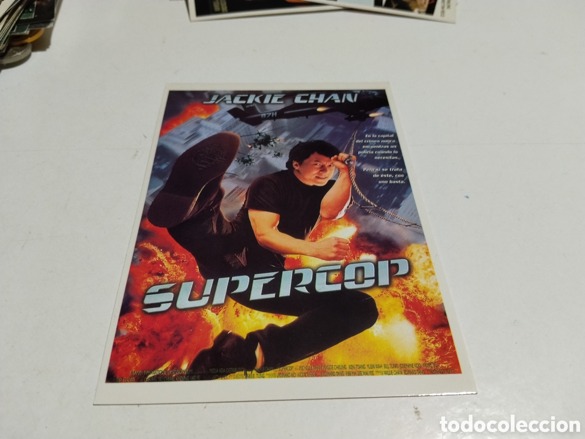 Cine: Postal cine Supercop,jackie chan