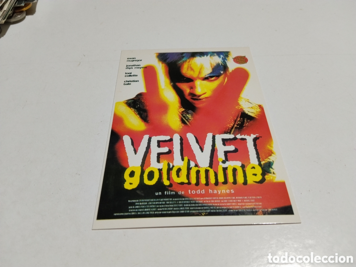 Cine: Postal cine Velvet goldmine