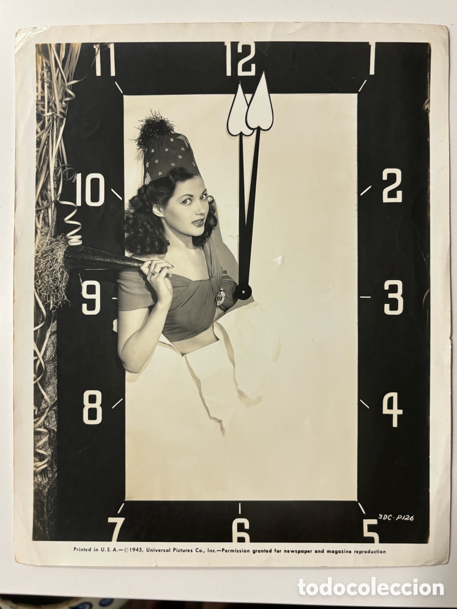 Cine: Foto original Universal Pictures de Yvonne de Carlo
