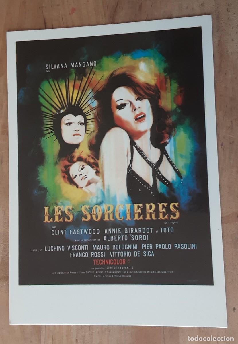 Cine: LES SORCIERES ( LAS BRUJAS), SILVANA MANGANO, CLINT EASTWOOD, ALBERTO SORDI.